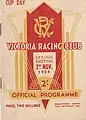 Front cover of the 1954 VRC Melbourne Cup racebook