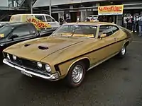 1973-1976 Ford Fairmont (XB) hardtop coupe.