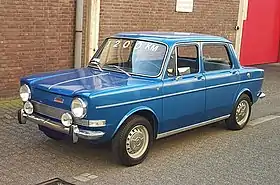 1973 Simca 1000 GL.