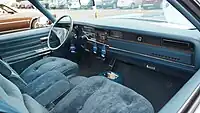 1975 Oldsmobile Toronado Brougham interior