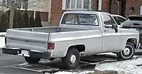 1984 Chevrolet C10 Custom Deluxe, rear view