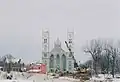 Construction of the Jeffrey-Alexandre-Rousseau bridge over the Sainte-Anne River 2001