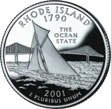 The bridge's representation on the state quarter