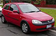 2003 Holden Barina 3-door (XC; pre-facelift)