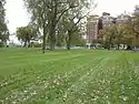 Hampton House from center of Harold Washington Park