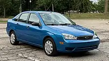 North American-spec Ford Focus saloon/sedan (first generation, post-facelift)