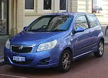 2008-2010 Holden Barina (TK) 3-door hatchback (facelift)