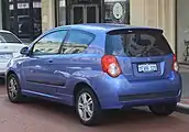 2008-2010 Holden Barina (TK) 3-door hatchback (facelift)