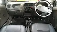 Dashboard of a 2008 Maruti Suzuki Alto