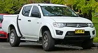 Mitsubishi Triton dual cab (second facelift, Australia)