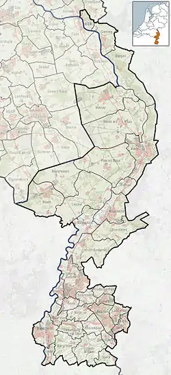 Broekhuizenvorst is located in Limburg, Netherlands