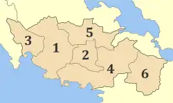 Municipalities of Boeotia