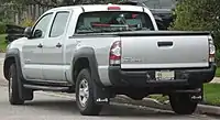 2010 model year Tacoma double cab long bed V6 (US)