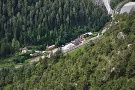 Station from above