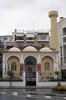 Yeni Tzami, the former seat of the Archeological Museum of Larissa