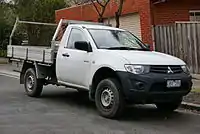 Mitsubishi Triton GL cab chassis (second facelift, Australia)