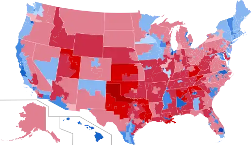 Results by congressional district