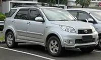 2013 Toyota Rush 1.5 S (F700RE; first facelift, Indonesia)