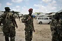 Image 35Somali Army soldiers during the operation Operation Indian Ocean, October 2014 (from History of Somalia)