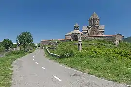 Monastery from the north