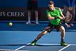 Murray playing Sousa at the 2015 Australian Open