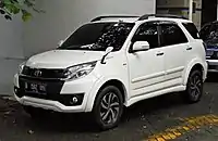 2015 Toyota Rush 1.5 G (F700RE; second facelift, Indonesia)