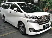 2015 Vellfire 2.5 G (AGH30; pre-facelift, Indonesia)