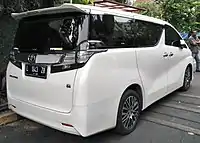 2015 Vellfire 2.5 G (AGH30; pre-facelift, Indonesia)