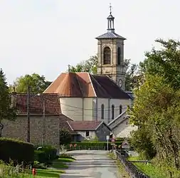 The church in Cubrial