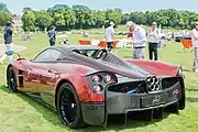 Red with red carbon fiber engine cover