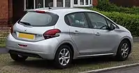 2017 208 1.2 Active 5-door hatchback (facelift; UK)