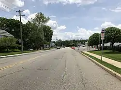 Main Street at Morris Avenue in Bonhamton