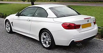 Post-facelift convertible