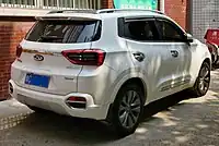 Pre-facelift Chery Tiggo 5x rear