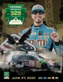 2020 Pocono Organics 325 program cover