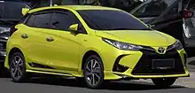 2021 Yaris 1.5 GR Sport (NSP151; second facelift, Indonesia)