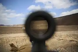 TA648 6×48 Machine Gun Optic reticle