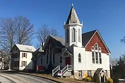 Historic buildings on Main Street