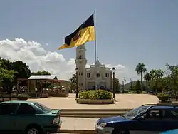 A plaza in Yauco barrio-pueblo