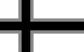 Tricolor Nordic/Scandinavian cross