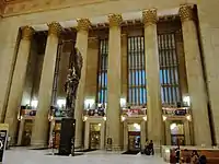 Main Concourse, 30th Street Station, looking east.