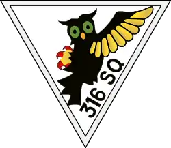 No. 316 Polish Fighter Squadron"City of Warsaw"