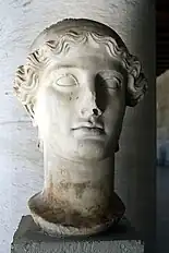 Head of Nike, 2nd century AD, Museum of the Ancient Agora in Athens.