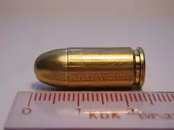 Rimless .380 ACP semi-automatic cartridge