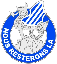 3rd Infantry Division"Nous Resterons La" (We Shall Remain Here)