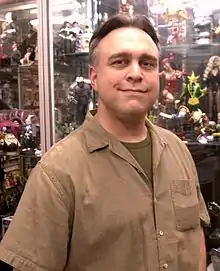 Mack at Forbidden Planet in Manhattan,April 22, 2010