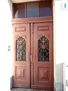 entrance door