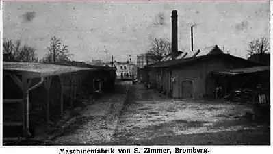 View of the Zimmer Factory ca 1900s