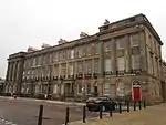 Numbers 58 to 63 (consecutive), Hamilton Square - with Railings to Front, Flanking Wall and Gatepiers to East