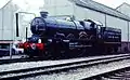 Clun Castle at Tyseley in 1982.